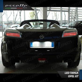 Luci Targa 5 LED Canbus 6000K per OPEL GT Luci Targa 5 LED Canbus 6000K per OPEL GT
