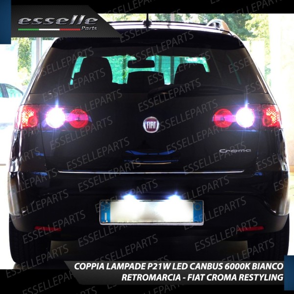 Luci Retromarcia 15 LED FIAT CROMA CON LENTE FRONTALE