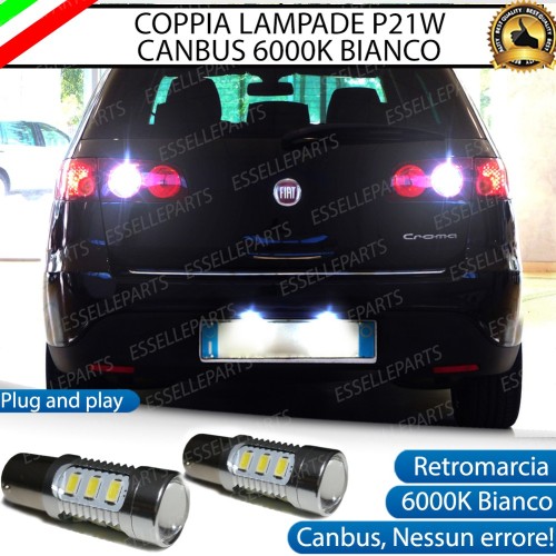 Luci Retromarcia 15 LED Fiat Croma Restyling CON LENTE FRONTALE
