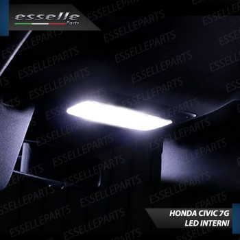 Kit LED interni + Luci targa LED 6000K Luce Bianca Canbus Honda Civic 7G