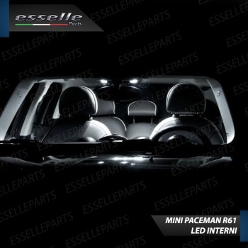 Led interni + Targa MINI PACEMAN R61