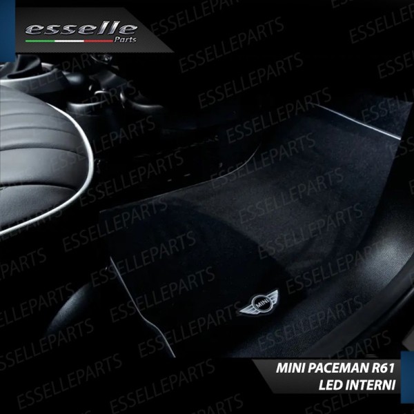 Led interni + Targa MINI PACEMAN R61