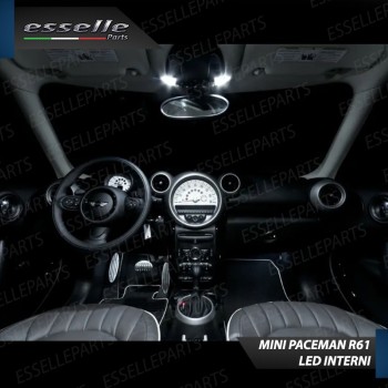 Led interni + Targa MINI PACEMAN R61