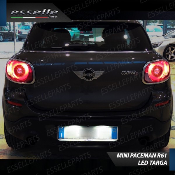 Led interni + Targa MINI PACEMAN R61