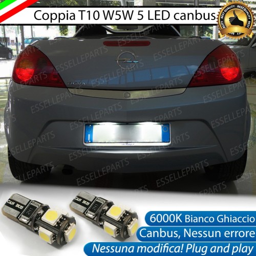 Luci targa 5 LED Canbus