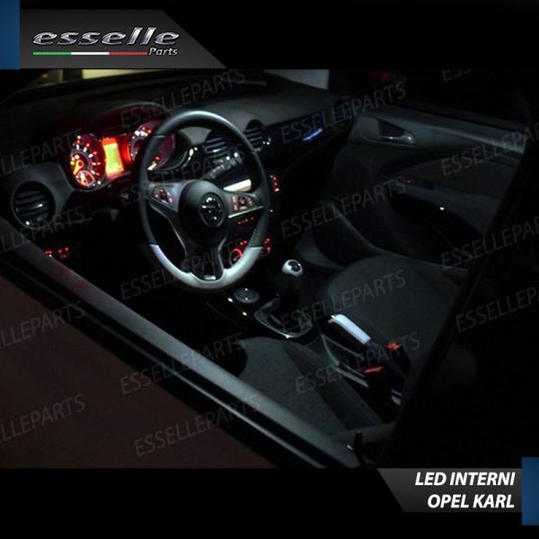 Led interni + Targa OPEL KARL
