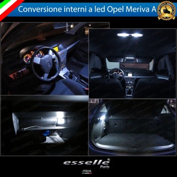 Led interni Completo OPEL MERIVA A Led interni Completo OPEL MERIVA A