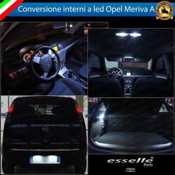 Led interni + Targa OPEL MERIVA A Led interni + Targa OPEL MERIVA A
