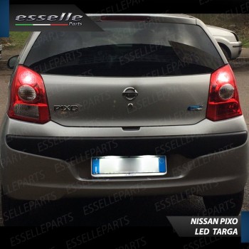 Led interni + Targa NISSAN PIXO