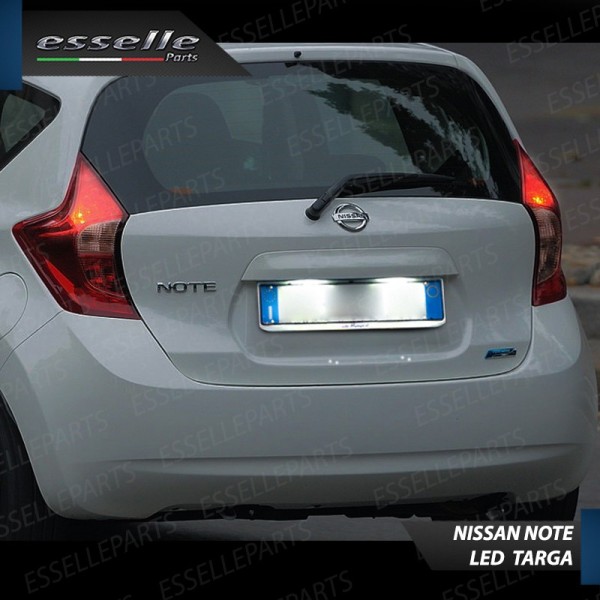 Luci Targa 5 LED Canbus 6000K per Nissan Note II