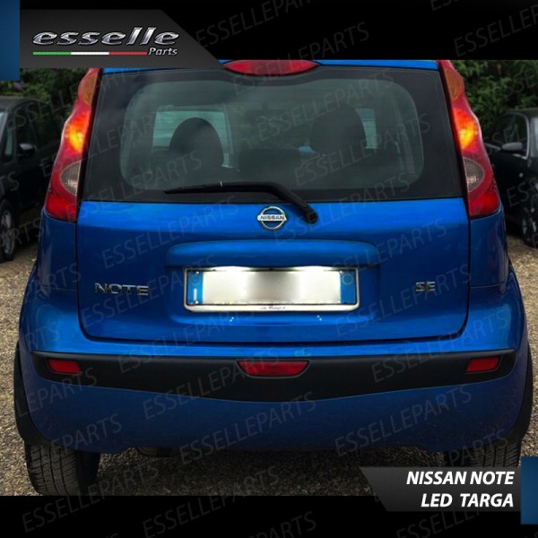Led interni + Targa NISSAN NOTE