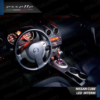 Kit LED Interni Completo Per Nissan Cube 6000K Bianco Canbus