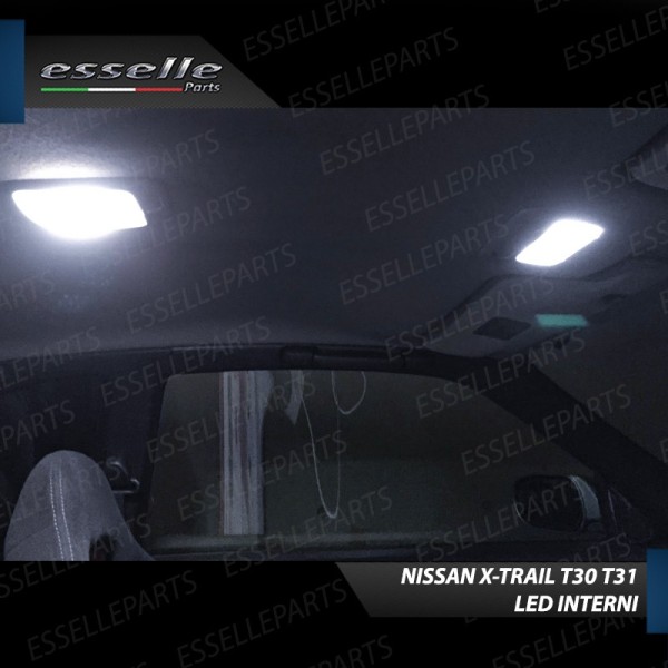 Led interni + Targa NISSAN XTRAIL MK1