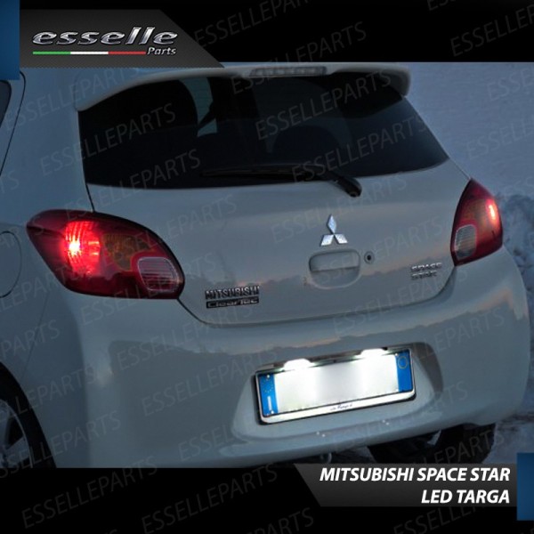 Luci Targa 5 LED Canbus 6000K per Mitsubishi Space Star II Restyling