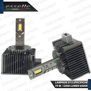 Conversione D1S Led Da Xenon A Led 12000 Lumen 6000K RENAULT CLIO 3 CON XENON D1S