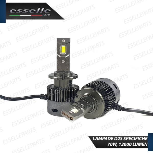 Conversione D2S Led Da Xenon a LED 12000 Lumen 6000K RENAULT CLIO 3 CON XENON D2S