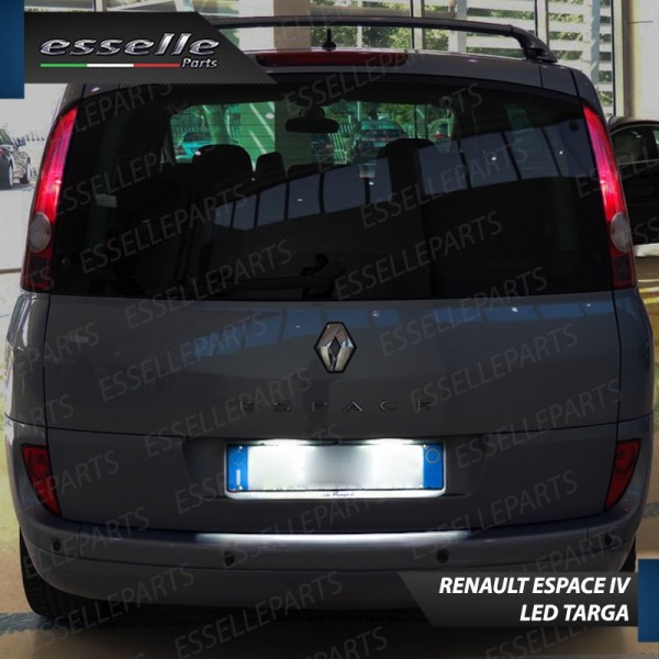 Luci Targa 5 LED Canbus 6000K per Renault Espace 4