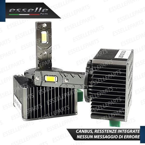 Coppia Lampade D3S Led Da Xenon A Led 12000 Lumen 6000K SEAT ALHAMBRA 7N