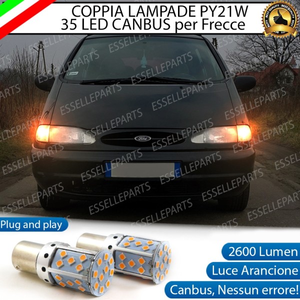 Coppia Frecce Anteriori PY21W 35 LED Canbus FORD GALAXY I