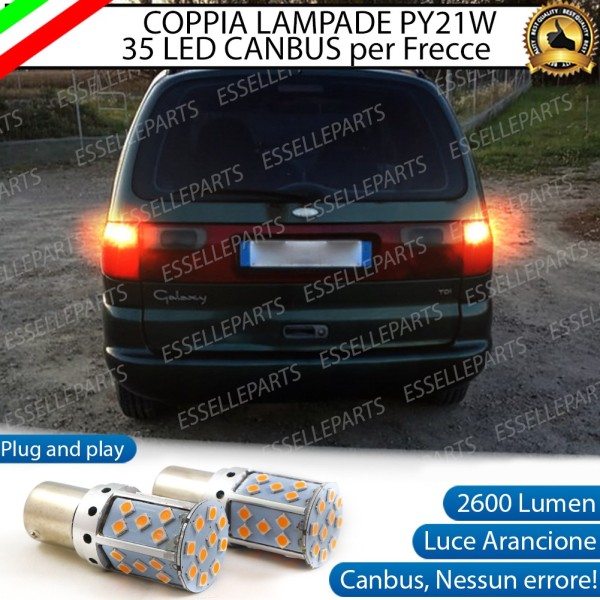 Coppia Frecce Posteriori PY21W 35 LED Canbus FORD GALAXY I