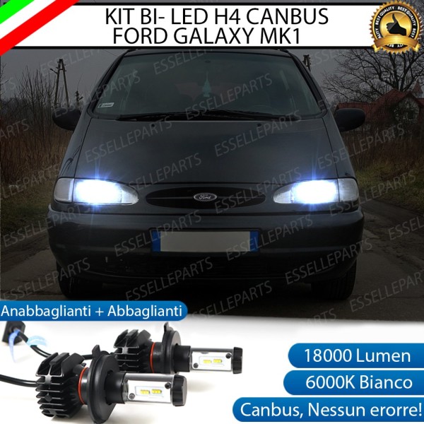 Kit Full LED H4 18000 Lumen 6000K bianco per FORD GALAXY MK1