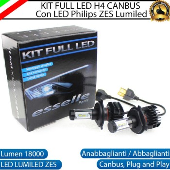 Kit Full LED H4 coppia lampade ANABBAGLIANTI/ABBAGLIANTI TOYOTA YARIS I Kit Full LED H4 coppia lampade ANABBAGLIANTI/ABBAGLIANTI TOYOTA YARIS I