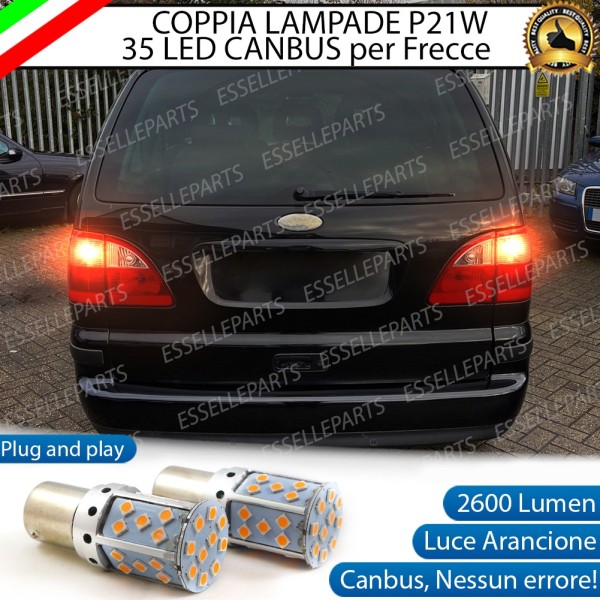 Coppia Frecce Posteriori P21W 35 LED Canbus FORD GALAXY mk1 Dal 04-2000