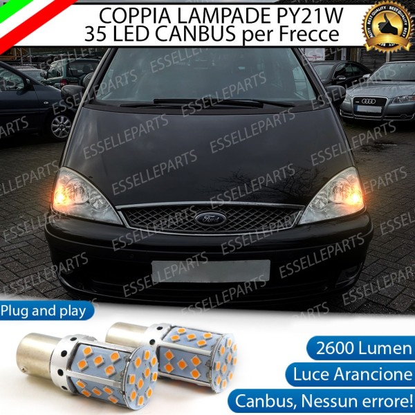 Coppia Frecce Anteriori PY21W 35 LED Canbus FORD GALAXY I