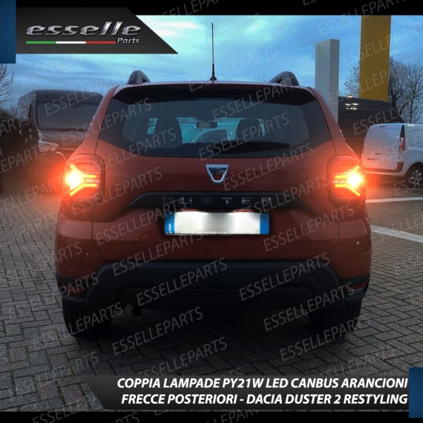Coppia Frecce Posteriori PY21W 35 LED Canbus DACIA DUSTER II RESTYLING
