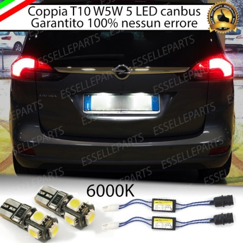 Luci targa 5 LED Canbus OPEL ZAFIRA C