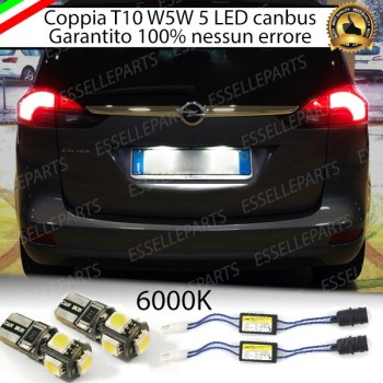 Luci targa 5 LED Canbus OPEL ZAFIRA D Luci targa 5 LED Canbus OPEL ZAFIRA D