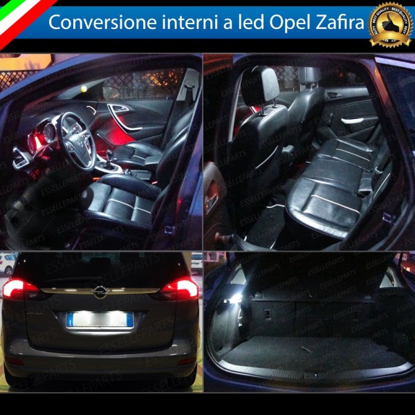 Led interni + Targa OPEL ZAFIRA C RESTYLING