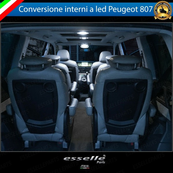 Led interni Completo per Peugeot 807