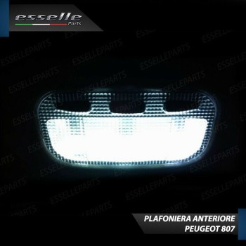 Led interni + Targa per Peugeot 807
