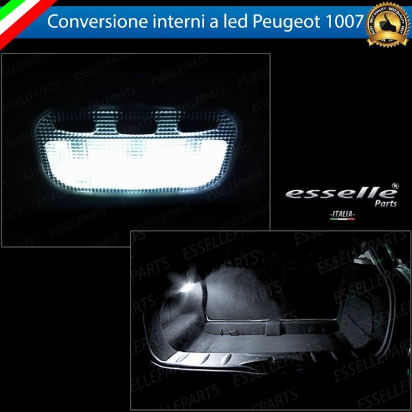 Led interni Completo per Peugeot 1007