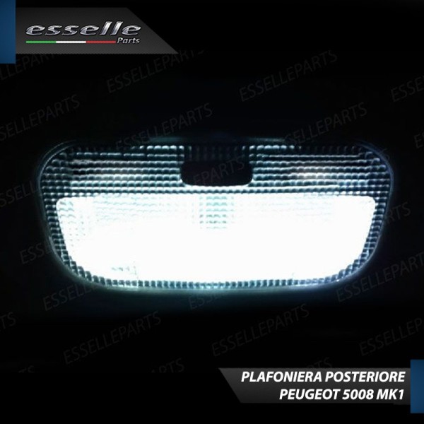 Kit LED interni Completo 6000K bianco Canbus Per Peugeot 5008