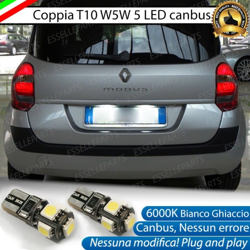 Luci targa 5 LED Canbus