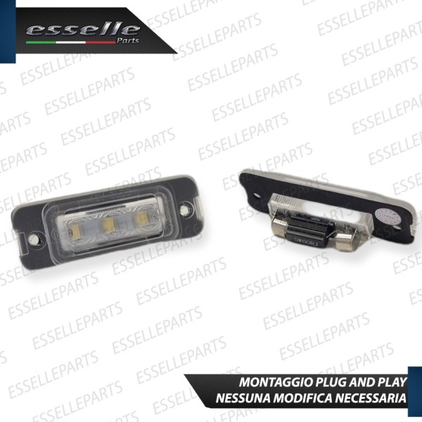 Placchette Luci targa LED Canbus MERCEDES ML W164