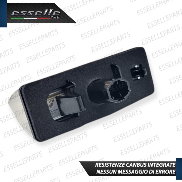 Coppia Placchette Luci Targa LED 6000K CANBUS per TOYOTA C-HR