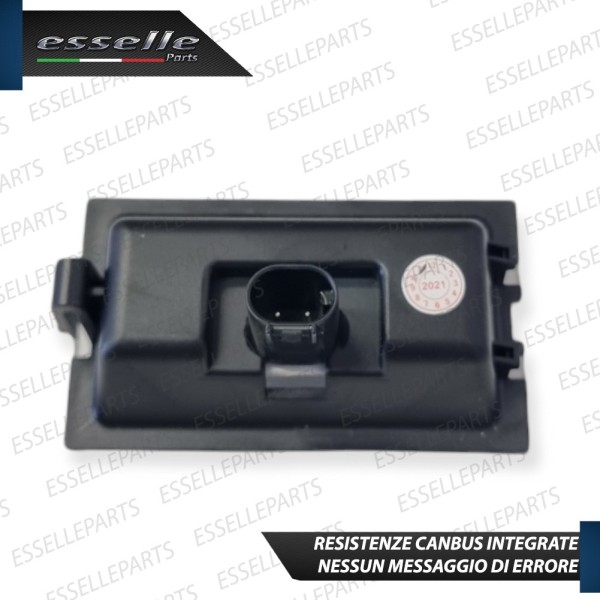 Coppia Placchette Luci Targa LED 6000K CANBUS per LAND ROVER RANGE ROVER III