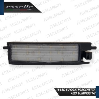 Placchette Luci targa 18 LED Canbus TOYOTA IQ