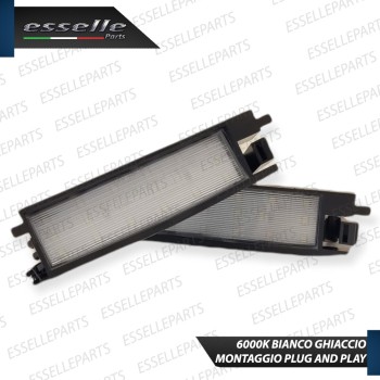 Placchette Luci targa 18 LED Canbus TOYOTA AYGO II