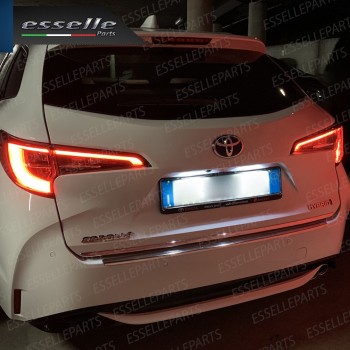 Placchette Luci targa 18 LED Canbus TOYOTA COROLLA E210