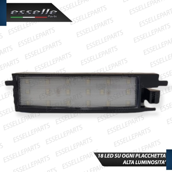 Placchette Luci targa 18 LED Canbus TOYOTA COROLLA E210