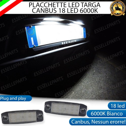 Placchette Luci targa 18 LED Canbus HYUNDAI SANTA FE IV