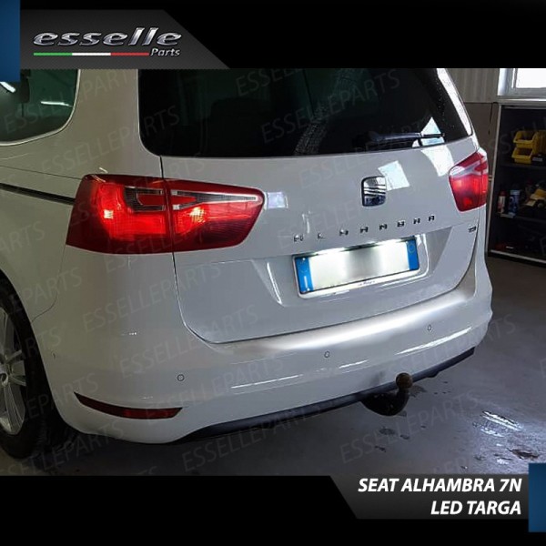 Luci Targa 9 LED Canbus 6000K per Seat Alhambra 7N