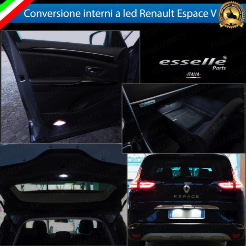 Led interni + Targa Renault Espace MK5