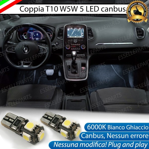 Luci Vano Piedi LED Canbus Renault Scenic MK4