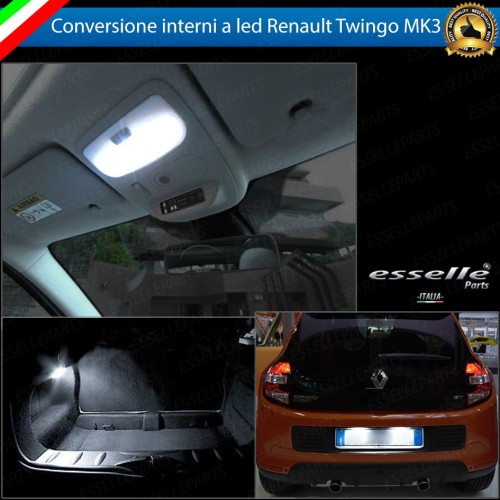 Led interni + Targa Renault Twingo MK3
