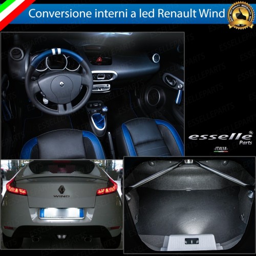 Led interni + Targa RENAULT WIND ROADSTER